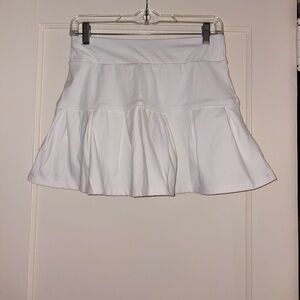 White Women's Athletic Skirt